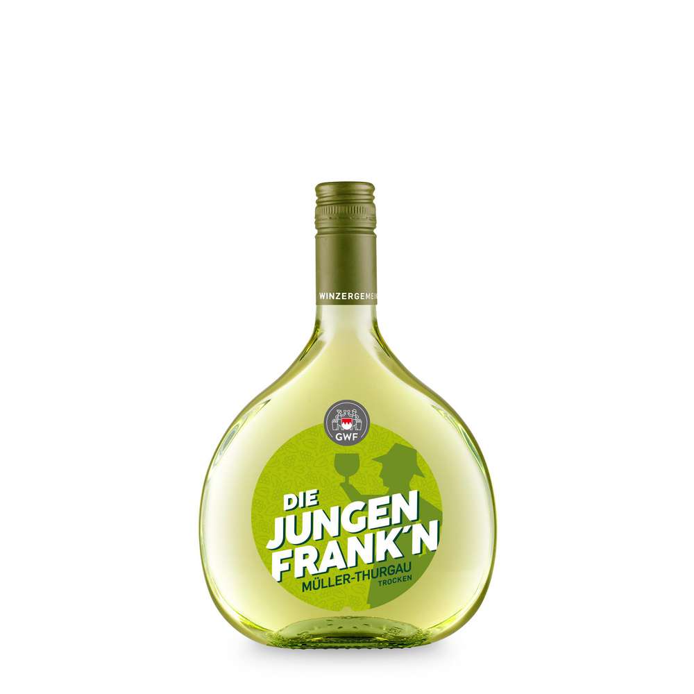 Produktabbildung Die Jungen Frank'n Müller-Thurgau trocken Franken DQW, Weißwein