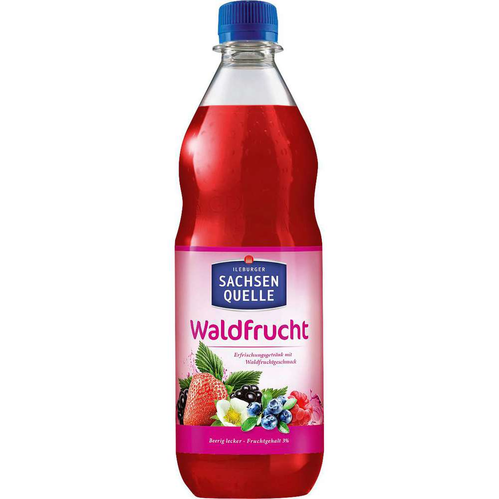 Produktabbildung Ileburger Sachsen Quelle Waldfrucht Limonade