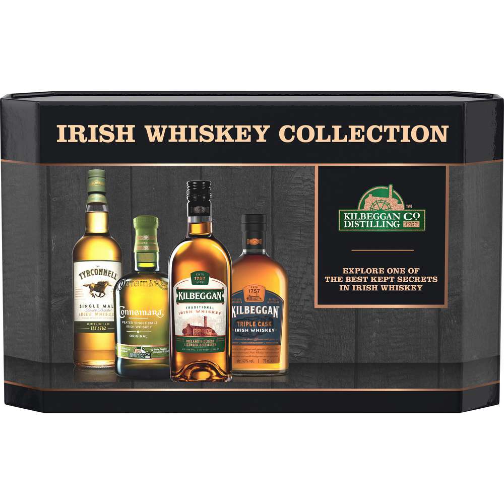 Produktabbildung Cooley Irish Whisky Collection Miniaturen-Set 40%