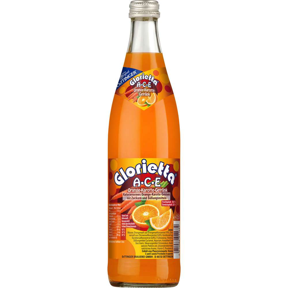 Produktabbildung Glorietta ACE, Orangen-Karotten Saft