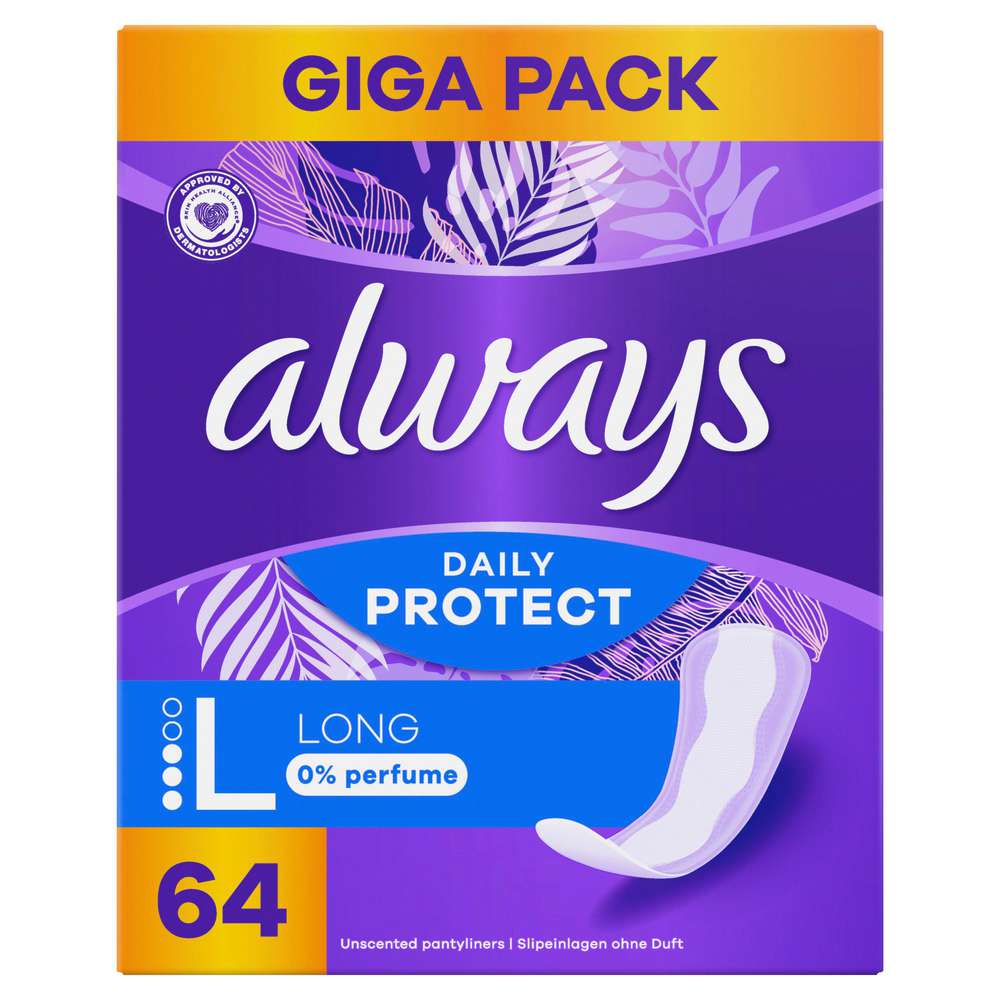 Produktabbildung Always Daily Protect Slipeinlagen Long
