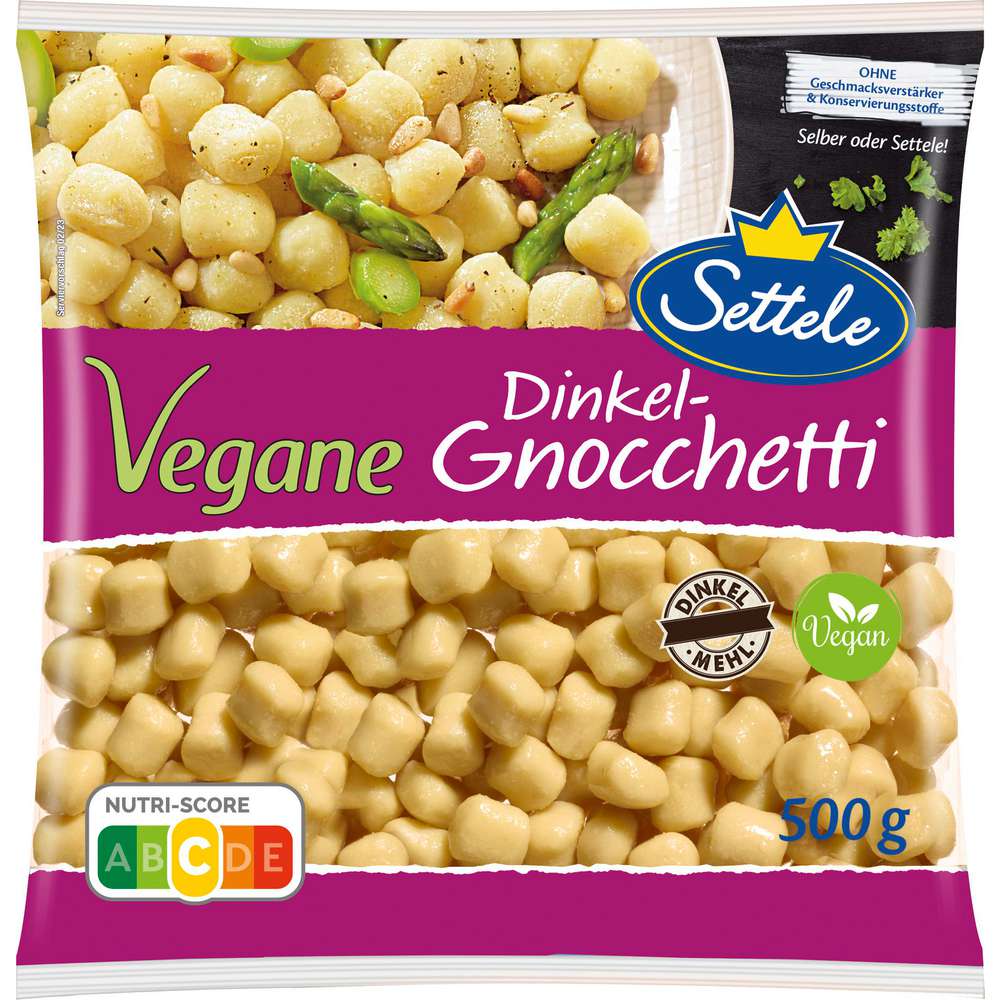 Produktabbildung Settele Vegane Dinkel-Gnocchetti