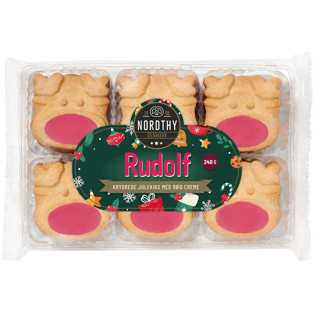 Produktabbildung Nordthy Cookies Rudolf Christmas