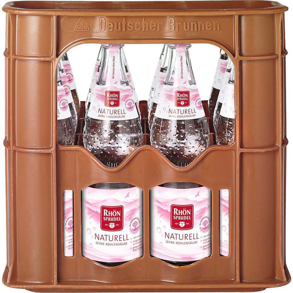 Produktabbildung Rhön Sprudel Mineralwasser, Naturell (12x 0,700 Liter)