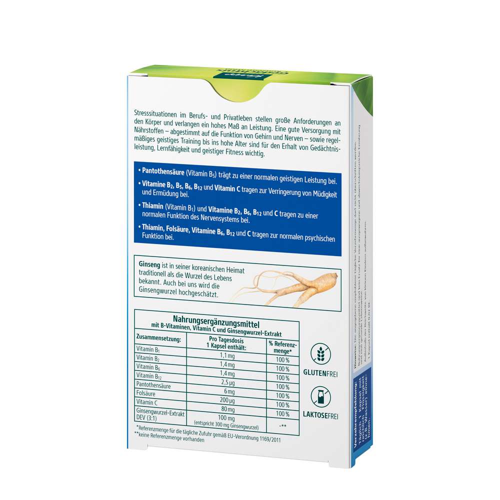 Produktabbildung Kneipp Gedächtnis + Konzentration Kapseln