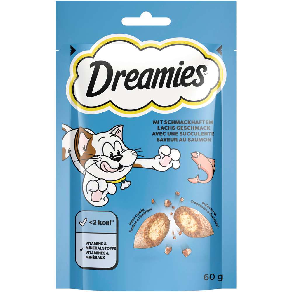 Produktabbildung Dreamies Katzen-Snack, Lachs