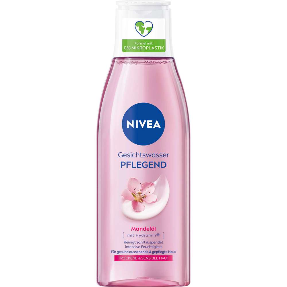 Produktabbildung Nivea Gesichtswasser mit Mandelöl, für trockene & sensible Haut