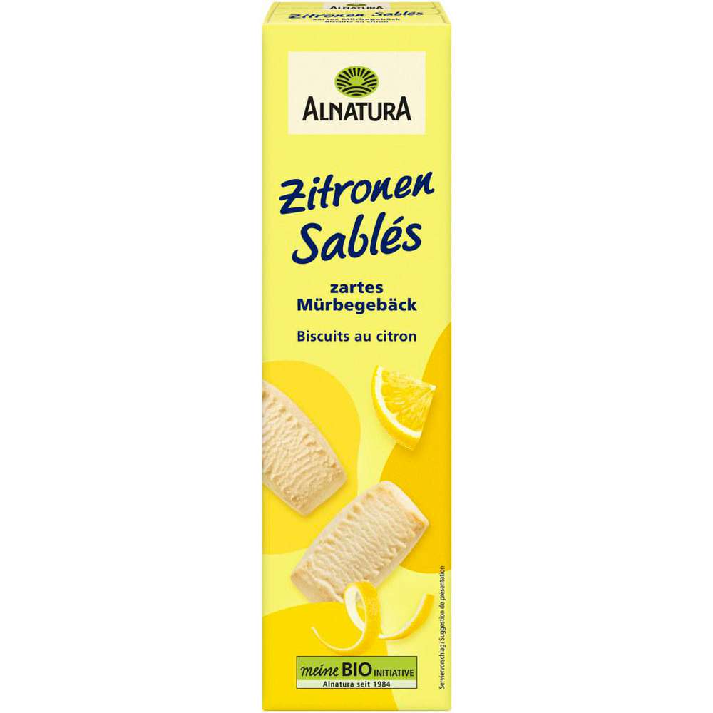 Produktabbildung Alnatura Bio Zitronen Sablés