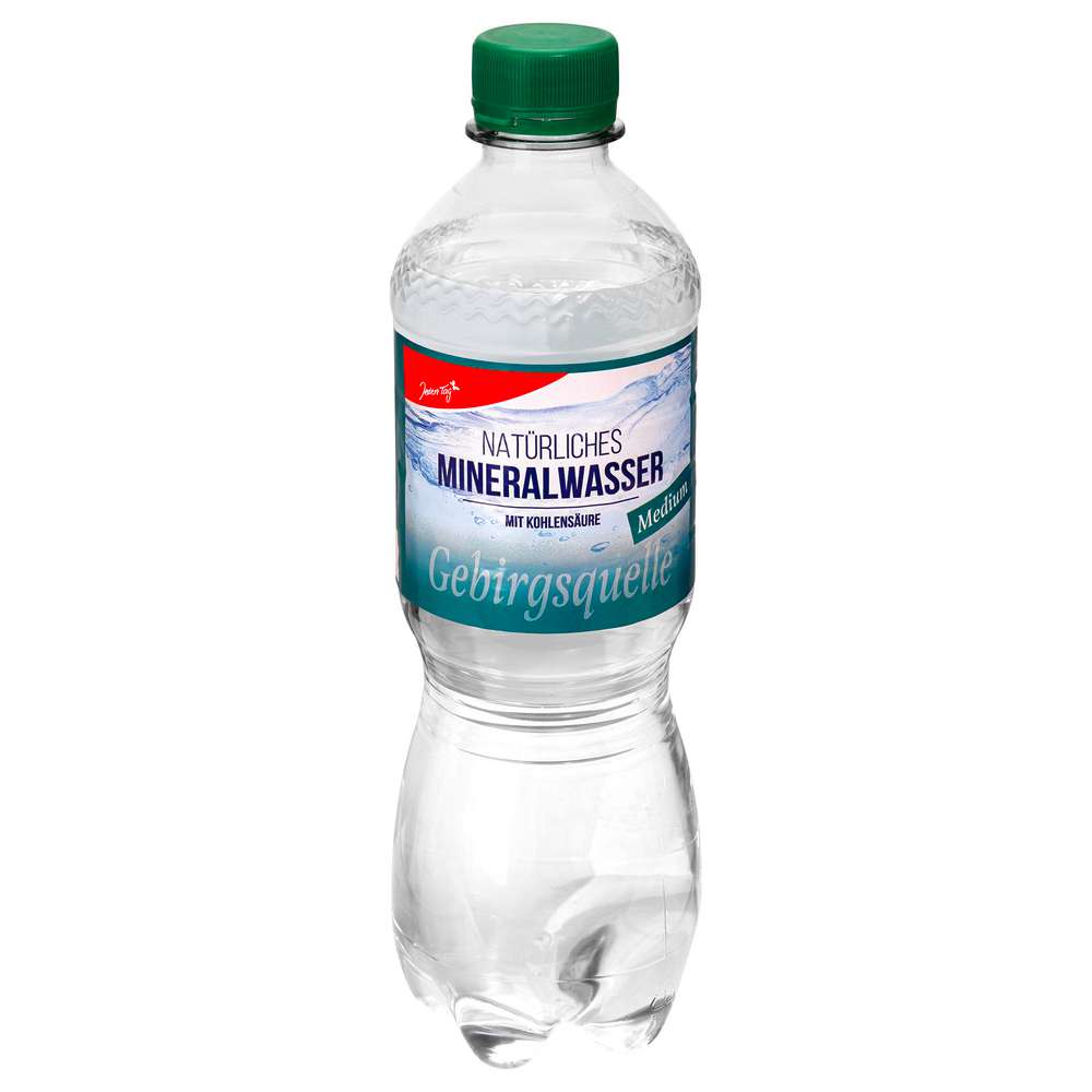 Produktabbildung Jeden Tag Mineralwasser, Medium