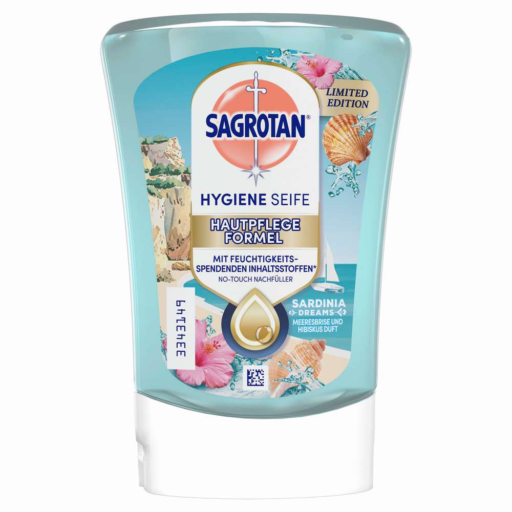 Produktabbildung Sagrotan Starterset Flüssigseife No Touch, Sardinia Dreams