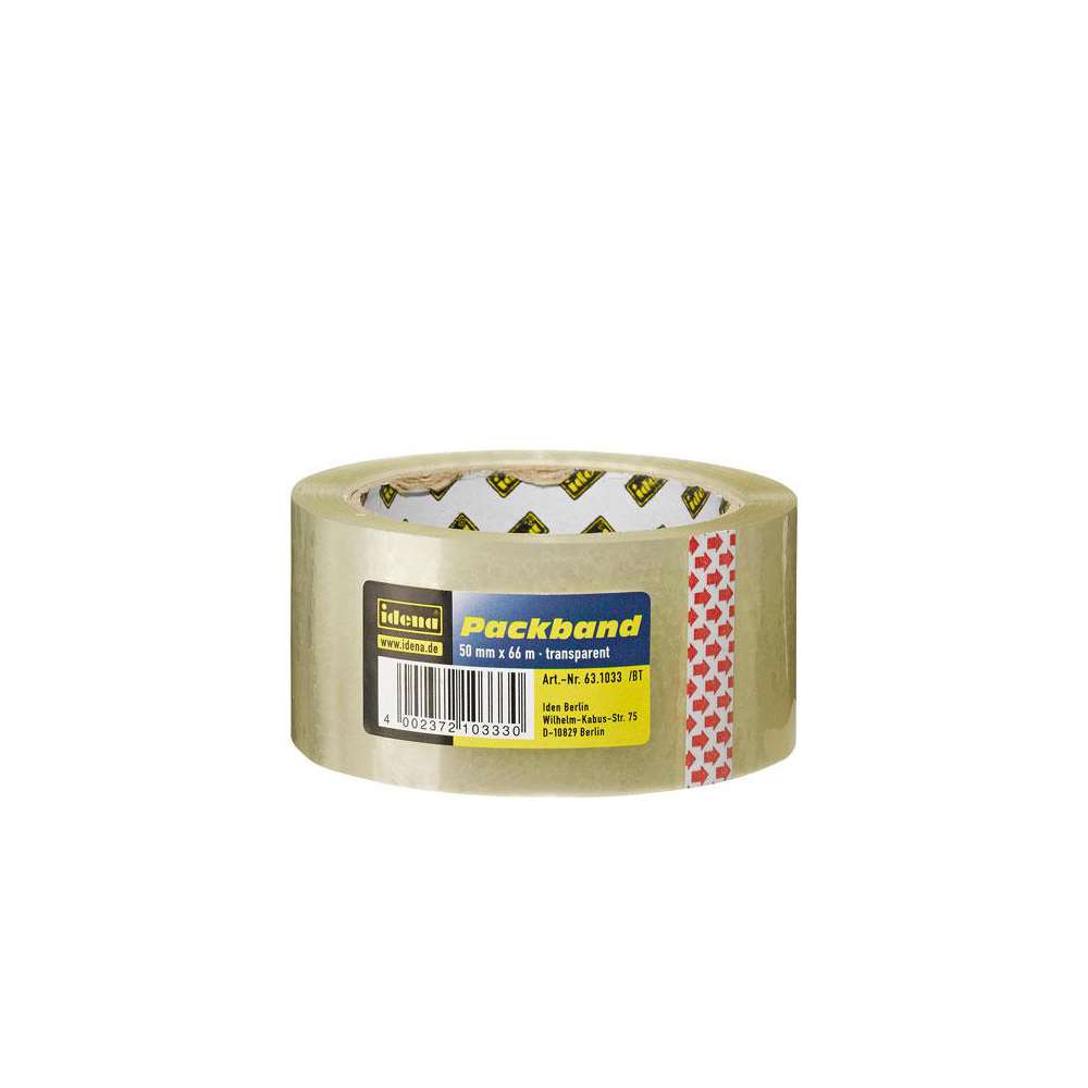 Produktabbildung Idena Packband 55mmx60m, transparent