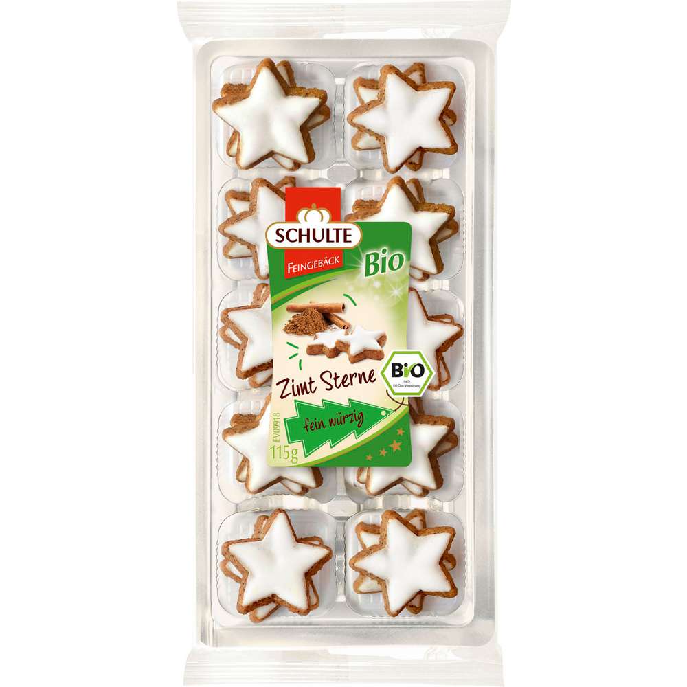 Produktabbildung Schulte Bio Zimtsterne