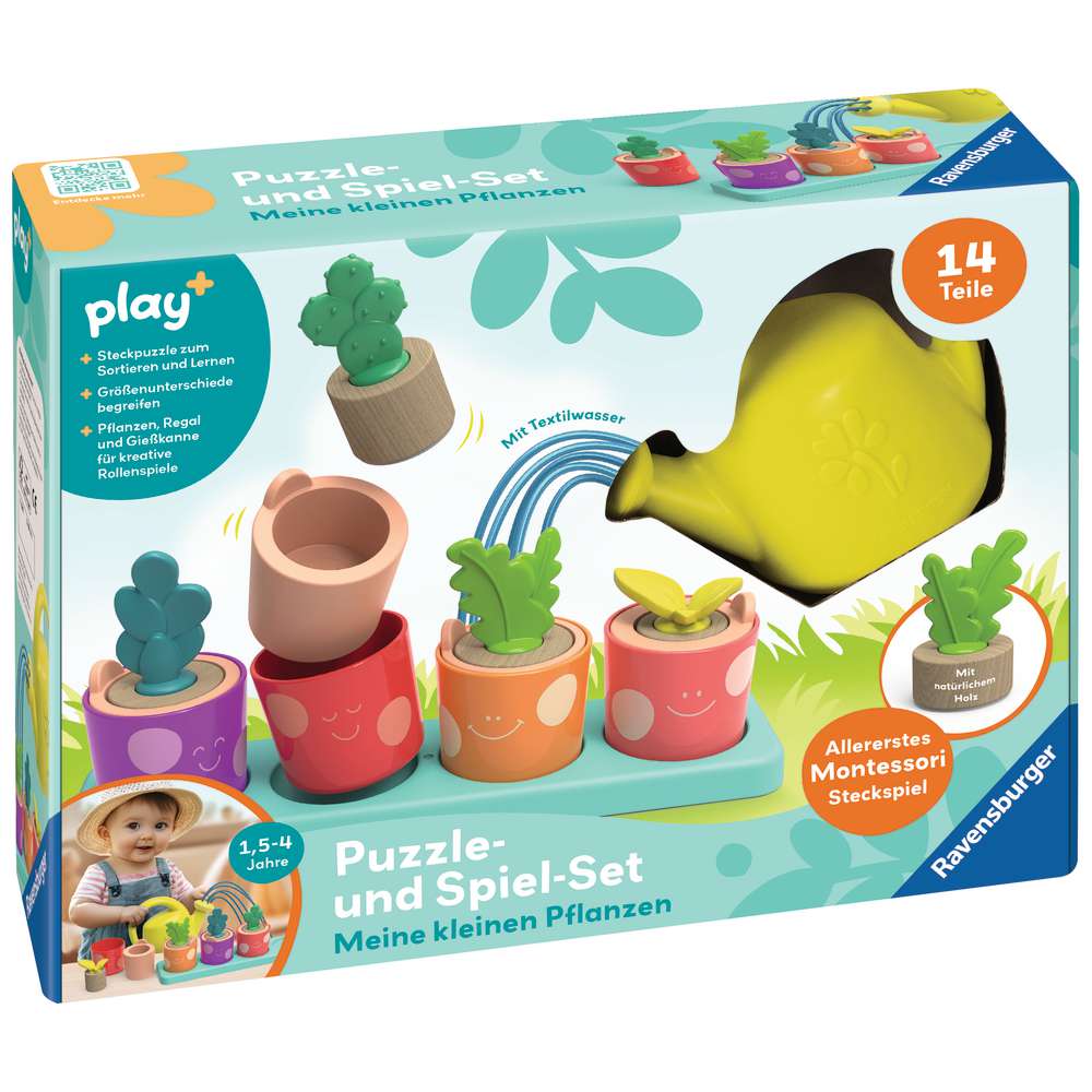 Produktabbildung Ravensburger Play+ Spiel-Set Meine kleine Pflanzen