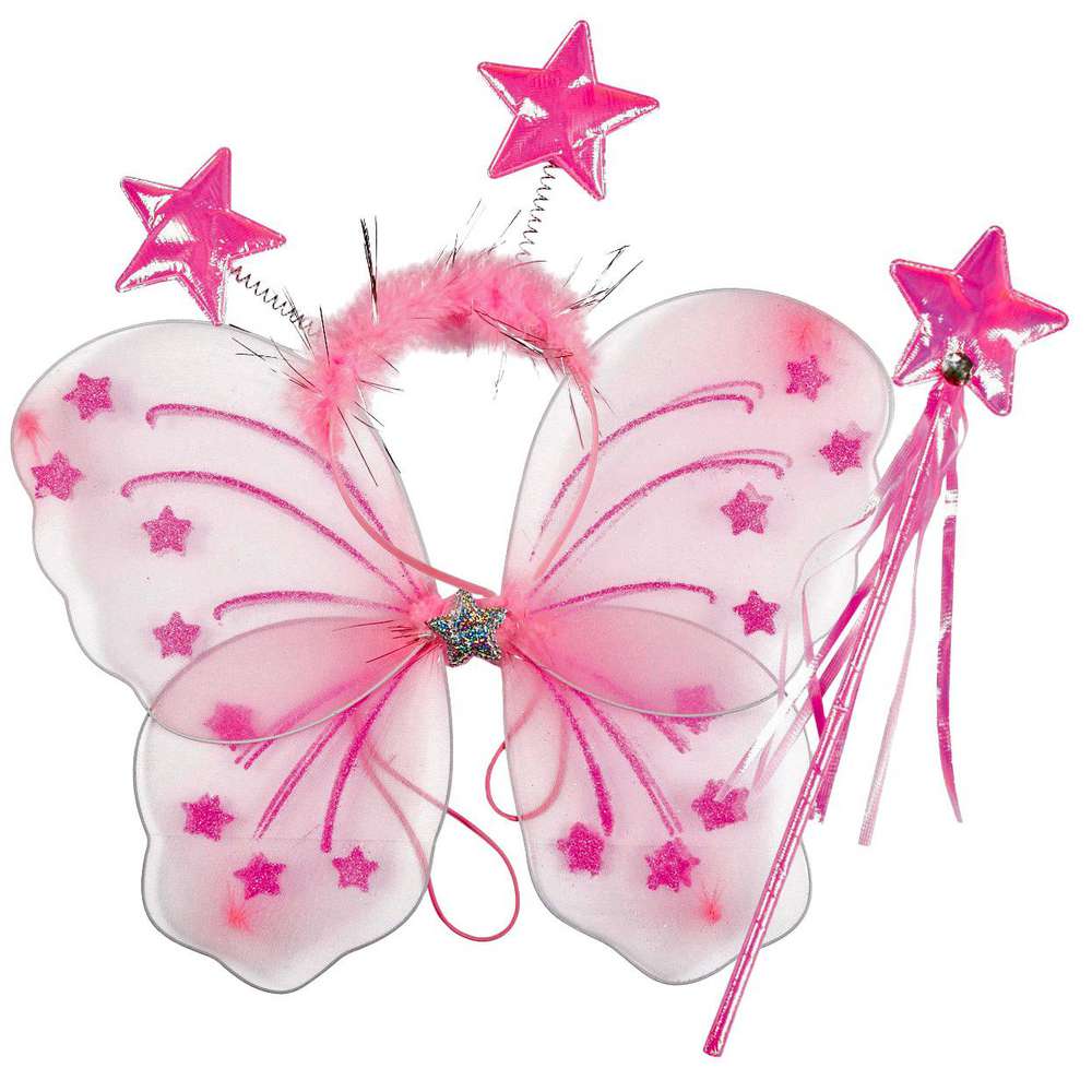 Produktabbildung Party x People Kostüm Flügelset Kinder 3tlg.