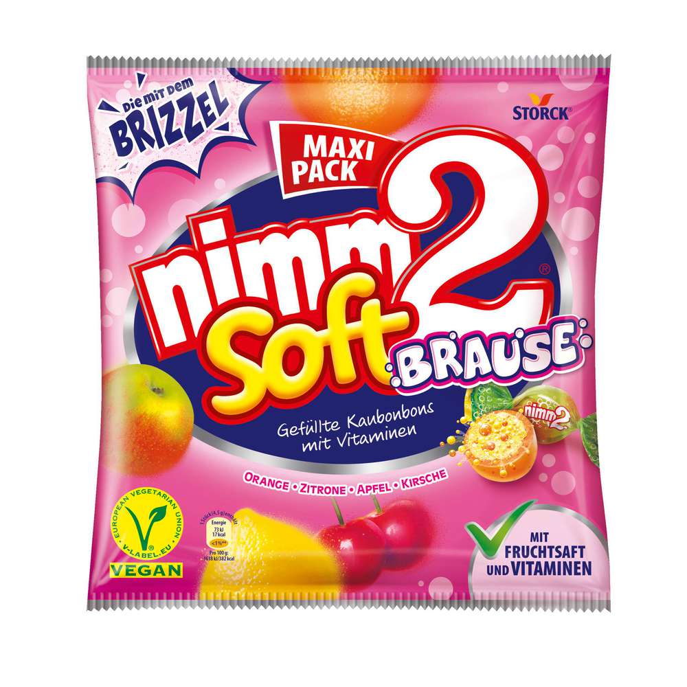 Produktabbildung Nimm2 Kaubonbons Soft, Brause
