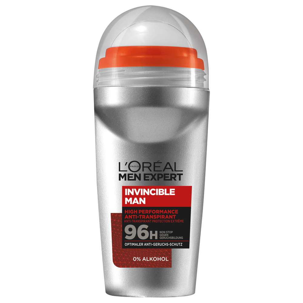 Produktabbildung L'Oreal Paris Deo Roll on Men Expert, Invisible 96h