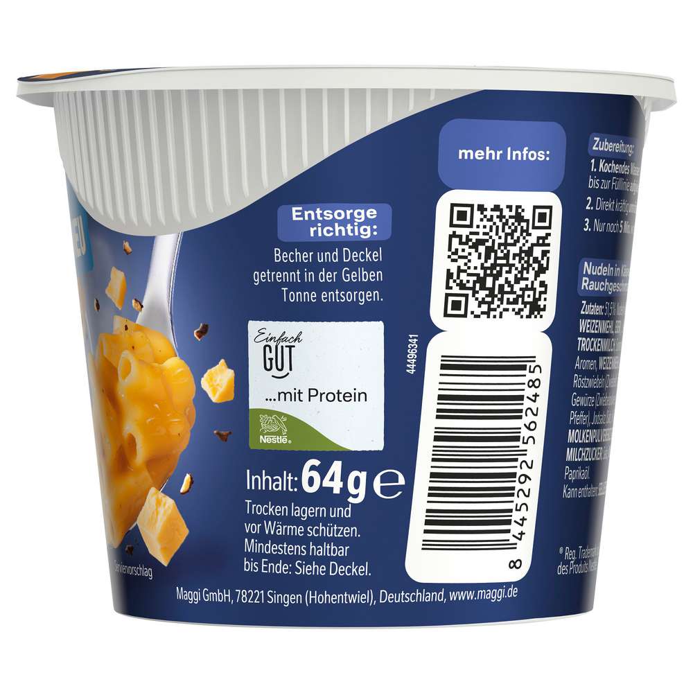 Produktabbildung Maggi 5 Minuten Terrine Smoky Mac & Chesse