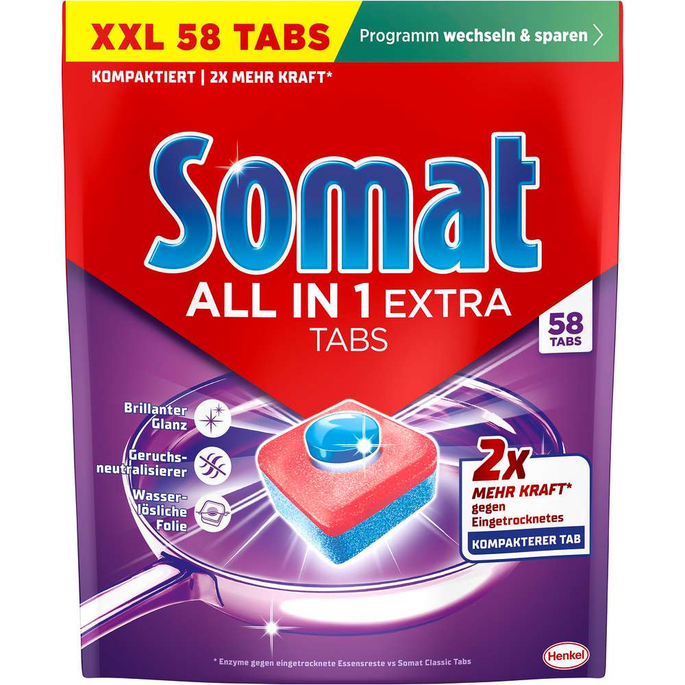 Produktabbildung Somat Spülmaschinen-Tabs All-In-1 Extra