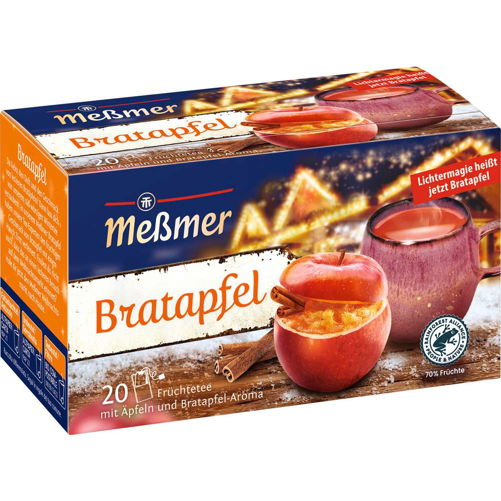 Produktabbildung Messmer Früchtetee, Bratapfel