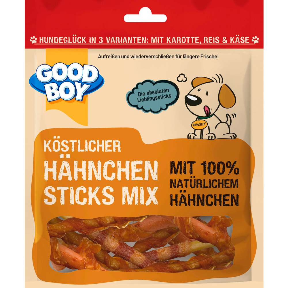 Produktabbildung Good Boy Hunde-Snack Sticks Hähnchen Mix