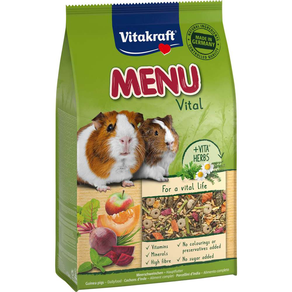 Produktabbildung Vitkraft Meerschweinchen Futter Menü Vital