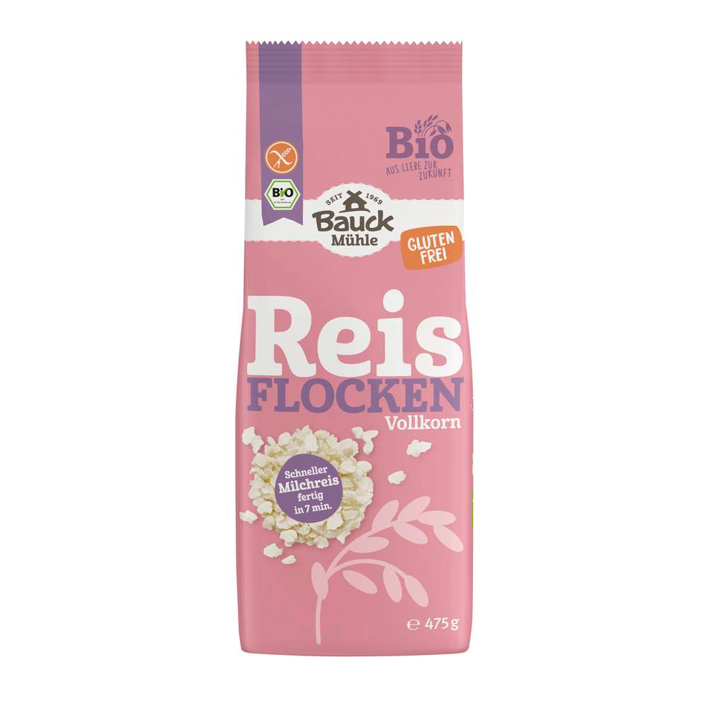 Produktabbildung Bauckhof Bio Reisflocken, Vollkorn