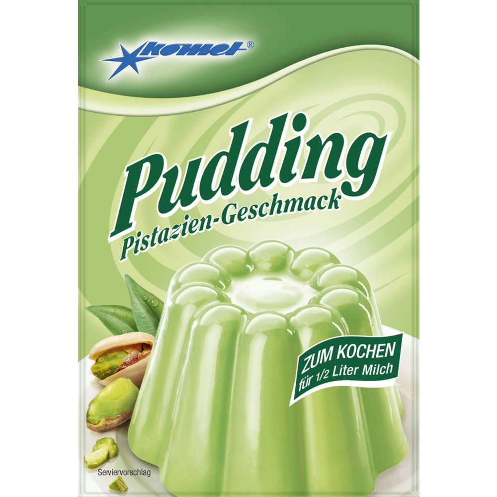 Produktabbildung Komet Puddingpulver, Pistazie
