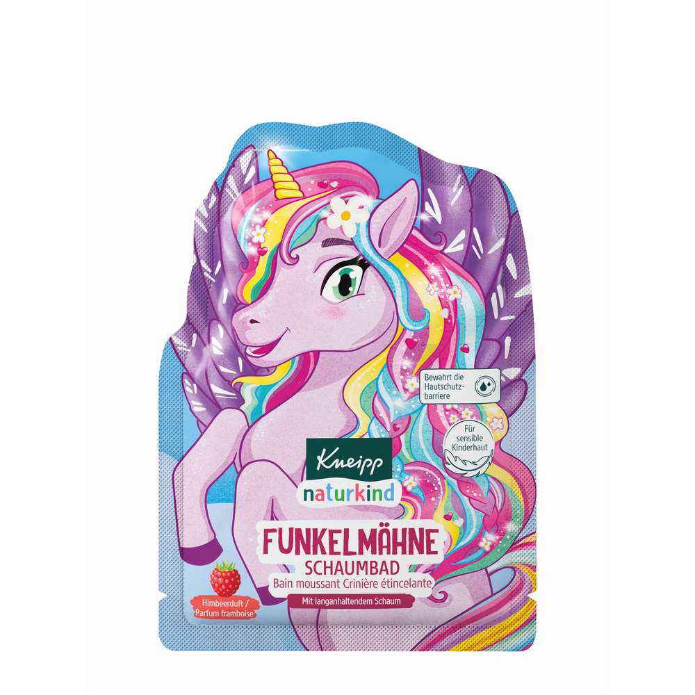 Produktabbildung Kneipp Kinder-Schaumbad, Funkelmähne mit Himbeerduft