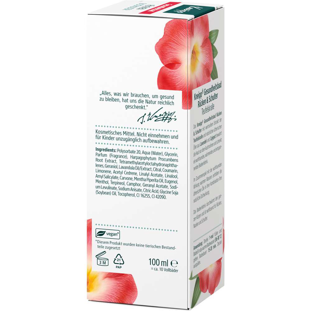 Produktabbildung Kneipp Gesundheitsbad, Rücken & Schulter