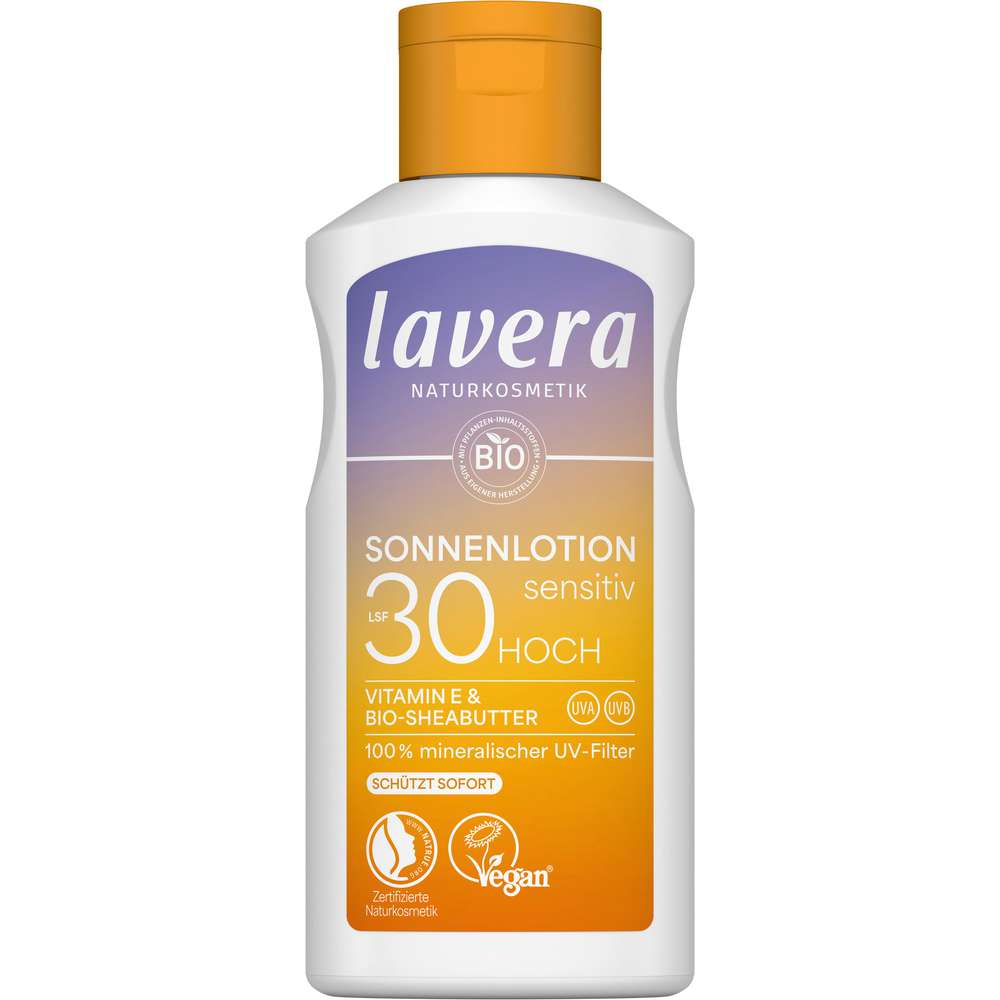 Produktabbildung lavera Sonnenlotion Sensitiv LSF 30
