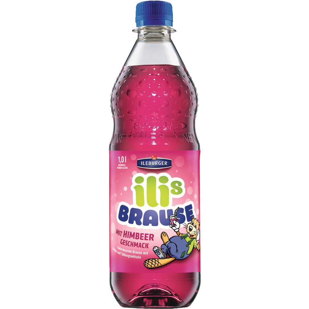 Produktabbildung Ileburger Sachsen Quelle Limonade, Himbeer-Brause 
