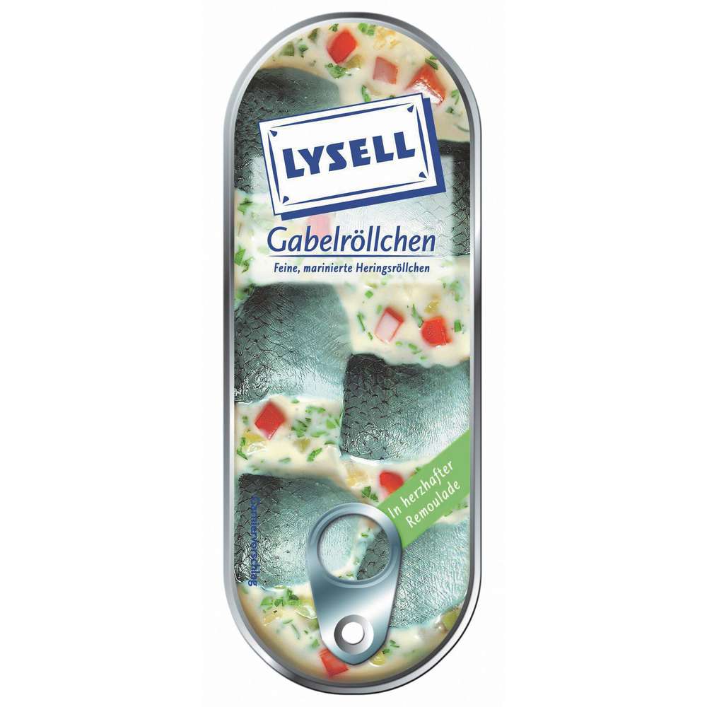 Produktabbildung Lysell MSC Heringsfilets Gabelröllchen mit Remoulade