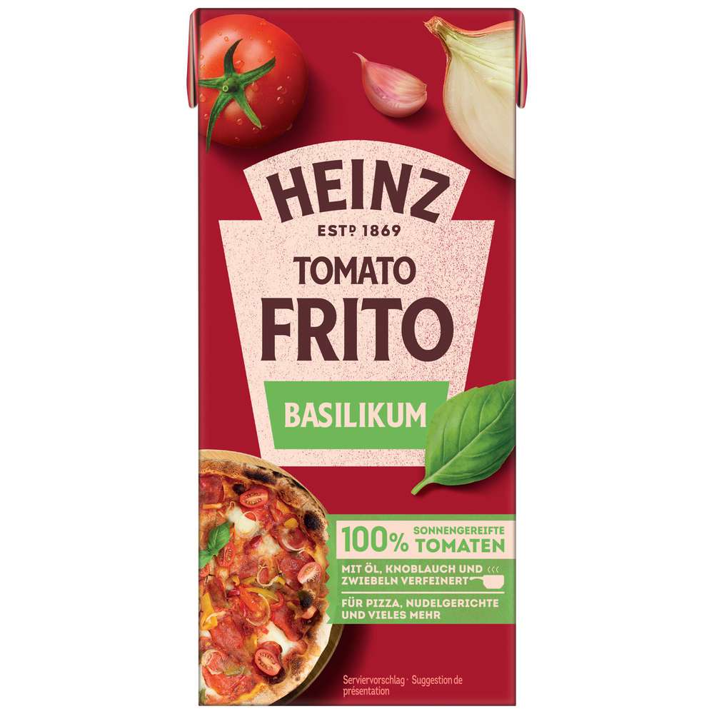 Produktabbildung Heinz Tomato Frito, Basilikum