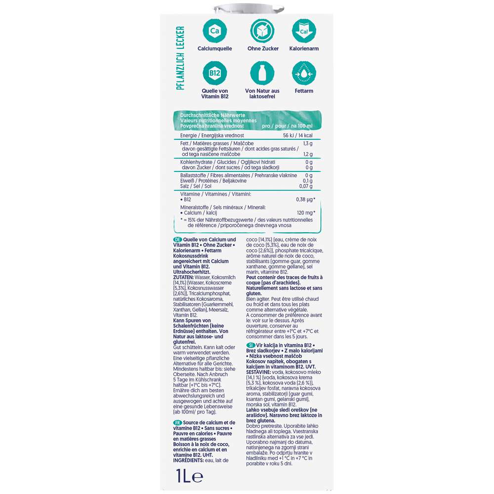 Produktabbildung Alpro Kokonussdrink, ungesüßt