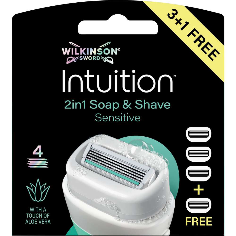 Produktabbildung Wilkinson Inuition Rasierklingen 2in1 Sensitive Klingen