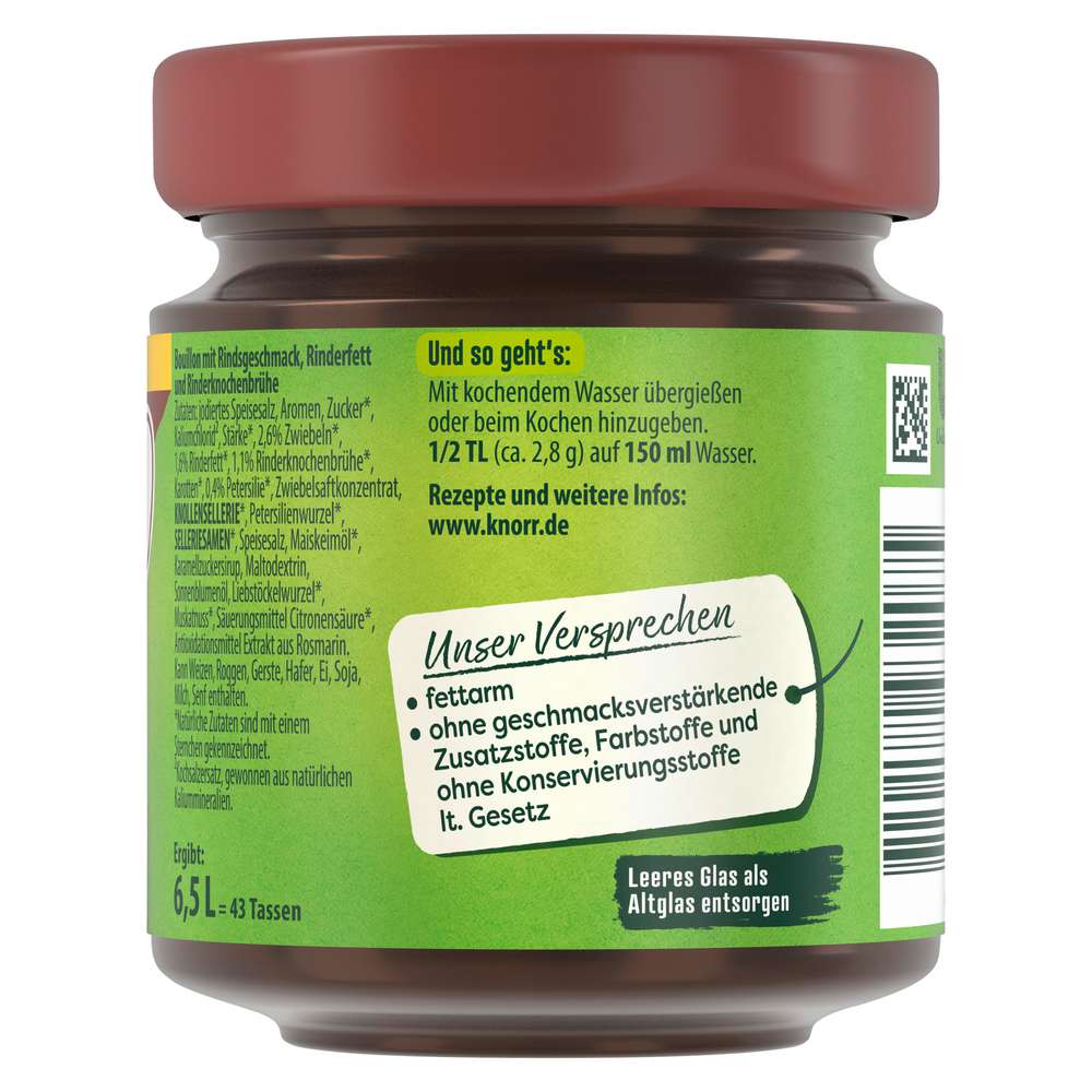 Produktabbildung Knorr Bouillon, Rind