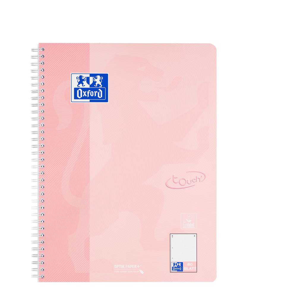 Produktabbildung Oxford Touch Pastell Collegeblock