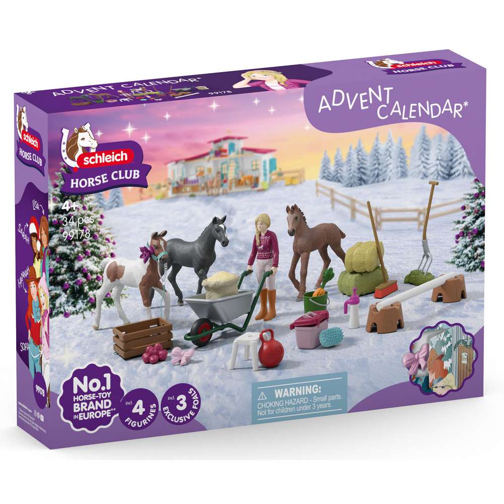 Produktabbildung Schleich Adventskalender Horse Club