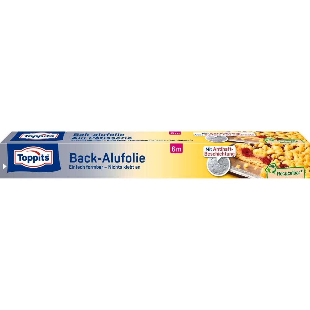 Produktabbildung Toppits Back-Alufolie, 6m
