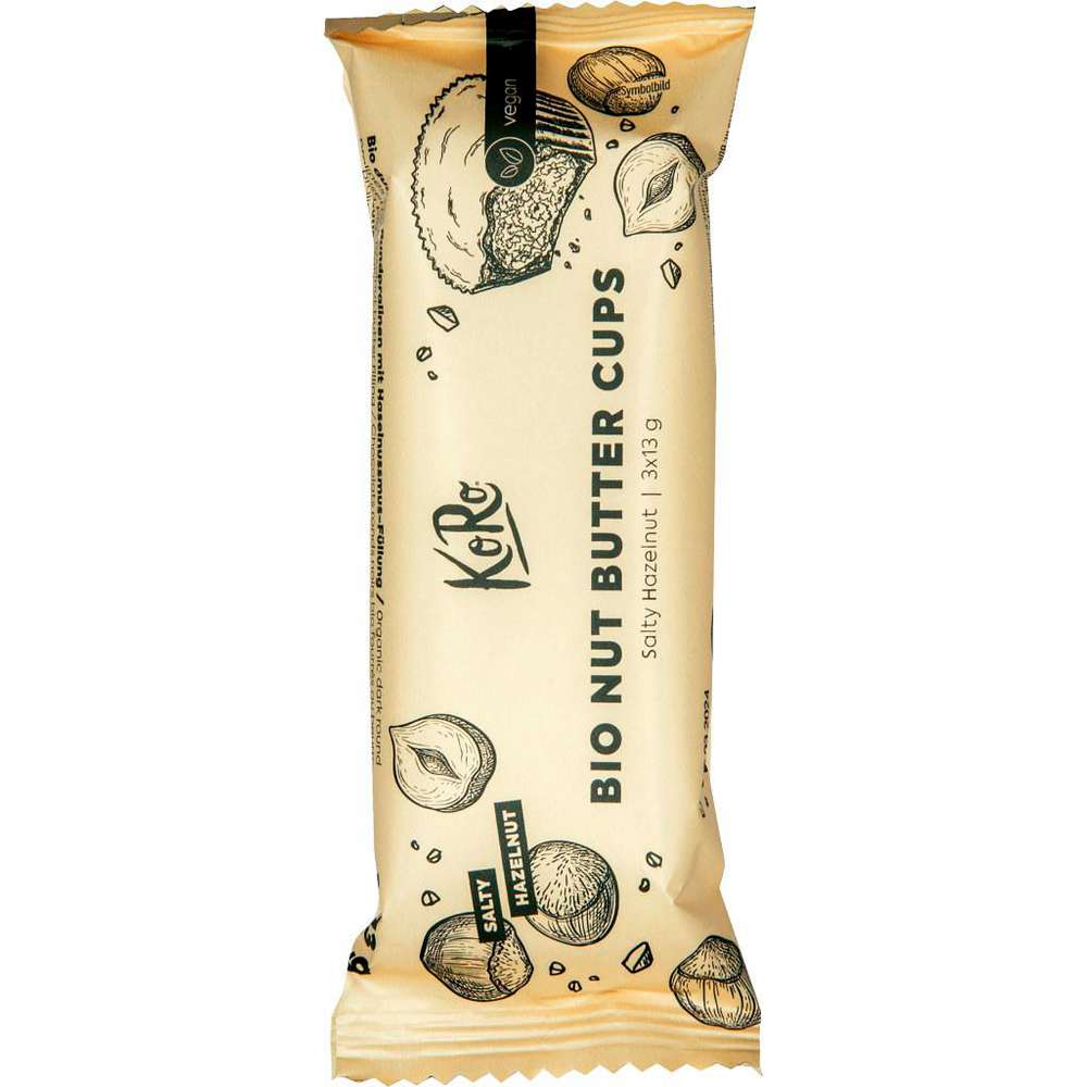 Produktabbildung KoRo Bio Haselnuss-Riegel