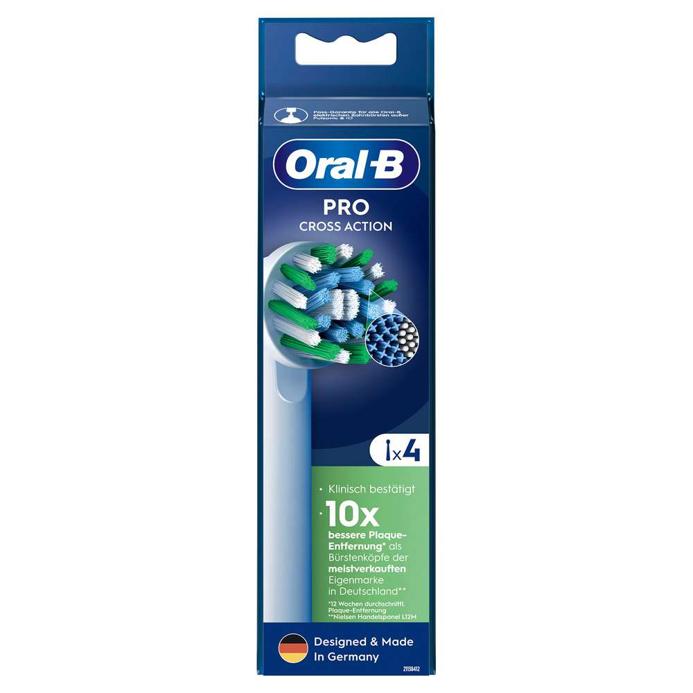 Produktabbildung Oral-B Ersatz Zahnbürstenkopf Cross Action