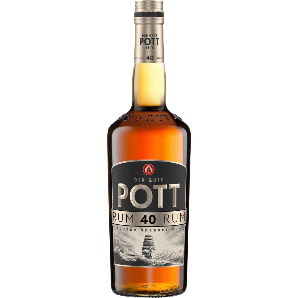 Produktabbildung Pott Übersee Rum 40%
