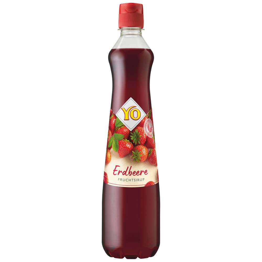 Produktabbildung Yo Sirup Erdbeere