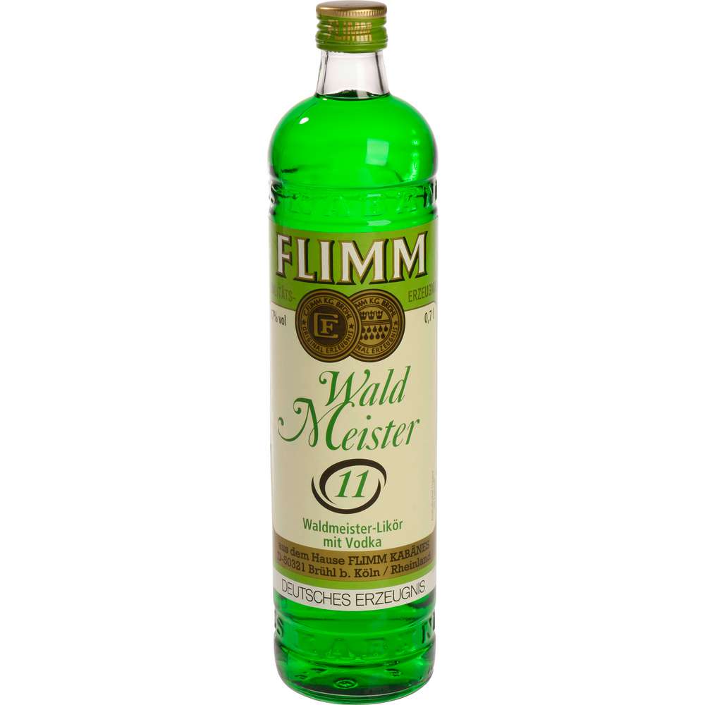 Produktabbildung Flimm Waldmeister Likör mit Vodka 17%