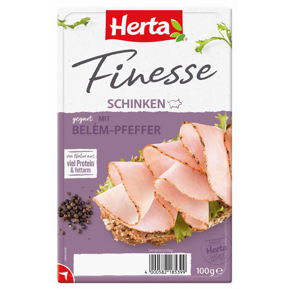 Produktabbildung Herta Finesse Schinken, Pfeffer