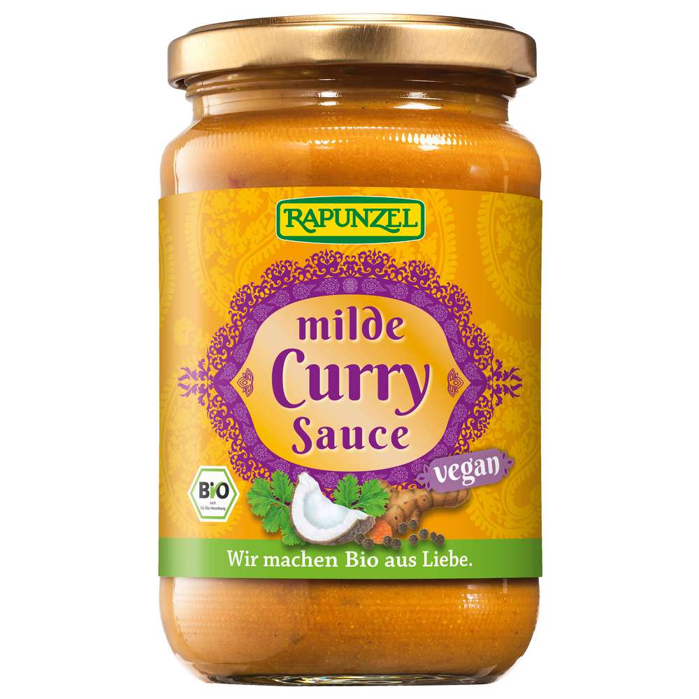 Produktabbildung Rapunzel Curry Sauce mild