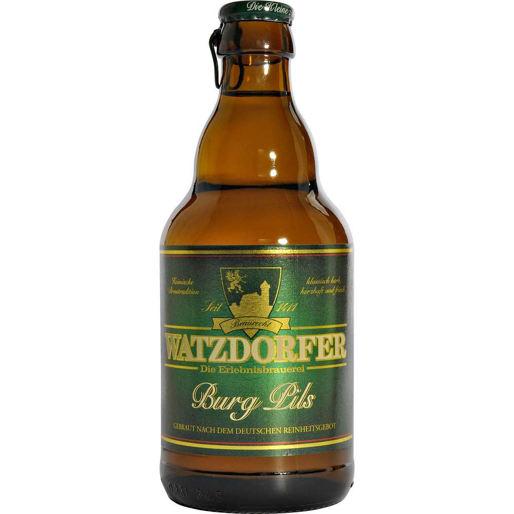 Produktabbildung Watzdorfer Pilsener Bier Burg Pils, 4,9 %