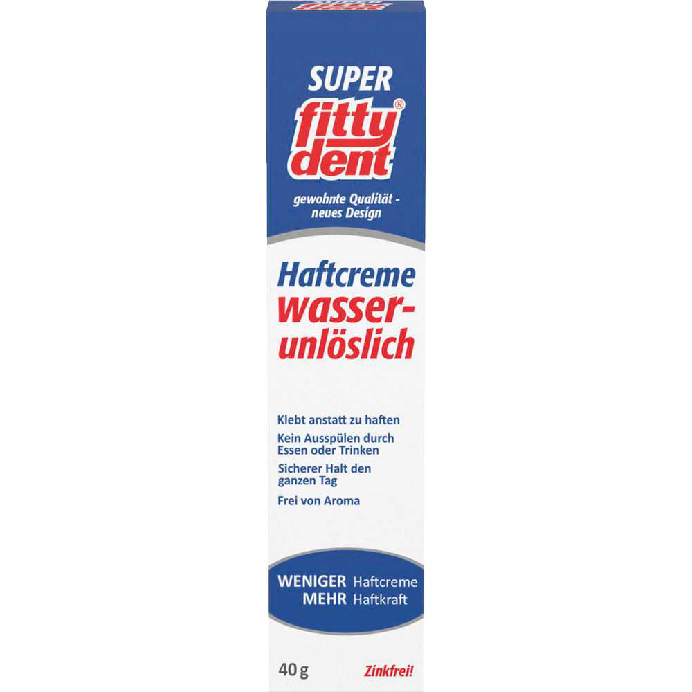 Produktabbildung Fittydent Haftcreme, super