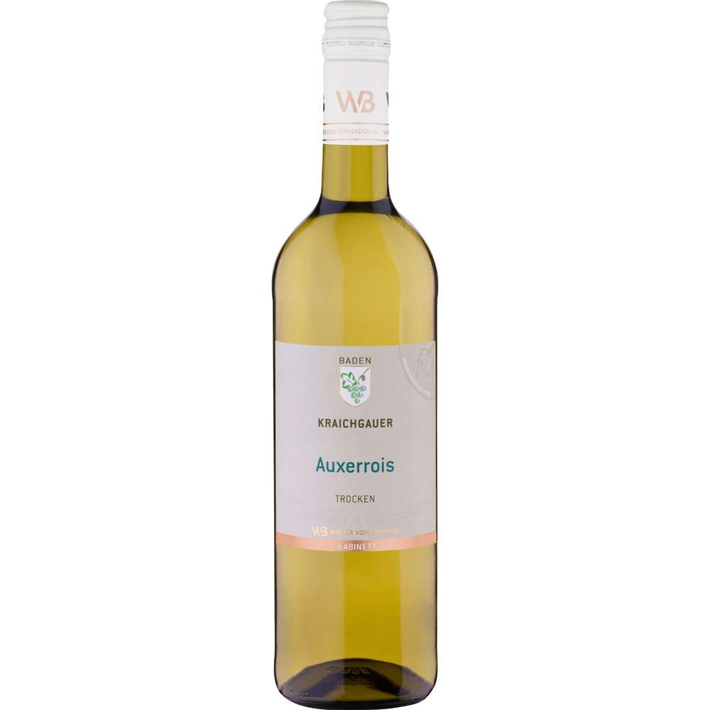 Produktabbildung Winzer von Baden Auxerrois Kraichgauer Kabinett, Weißwein
