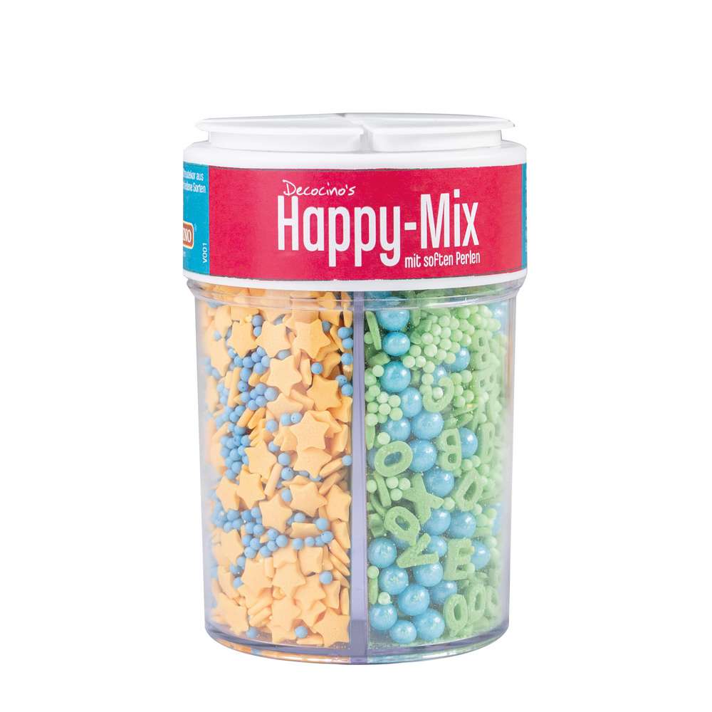 Produktabbildung Decocino Streudekor 4-fach, Happy-Mix